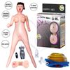 Muñeca inflable con vagina y ano de suave textura